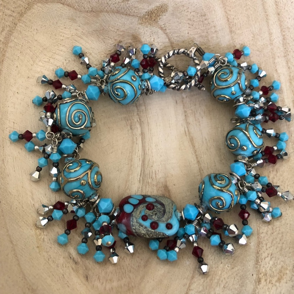 Artisan Beaded Bracelet - Picture 2 of 6